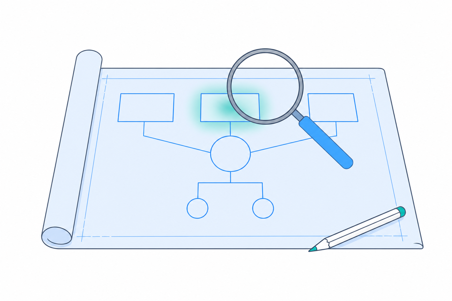 AI Strategy & Consulting — illustration
